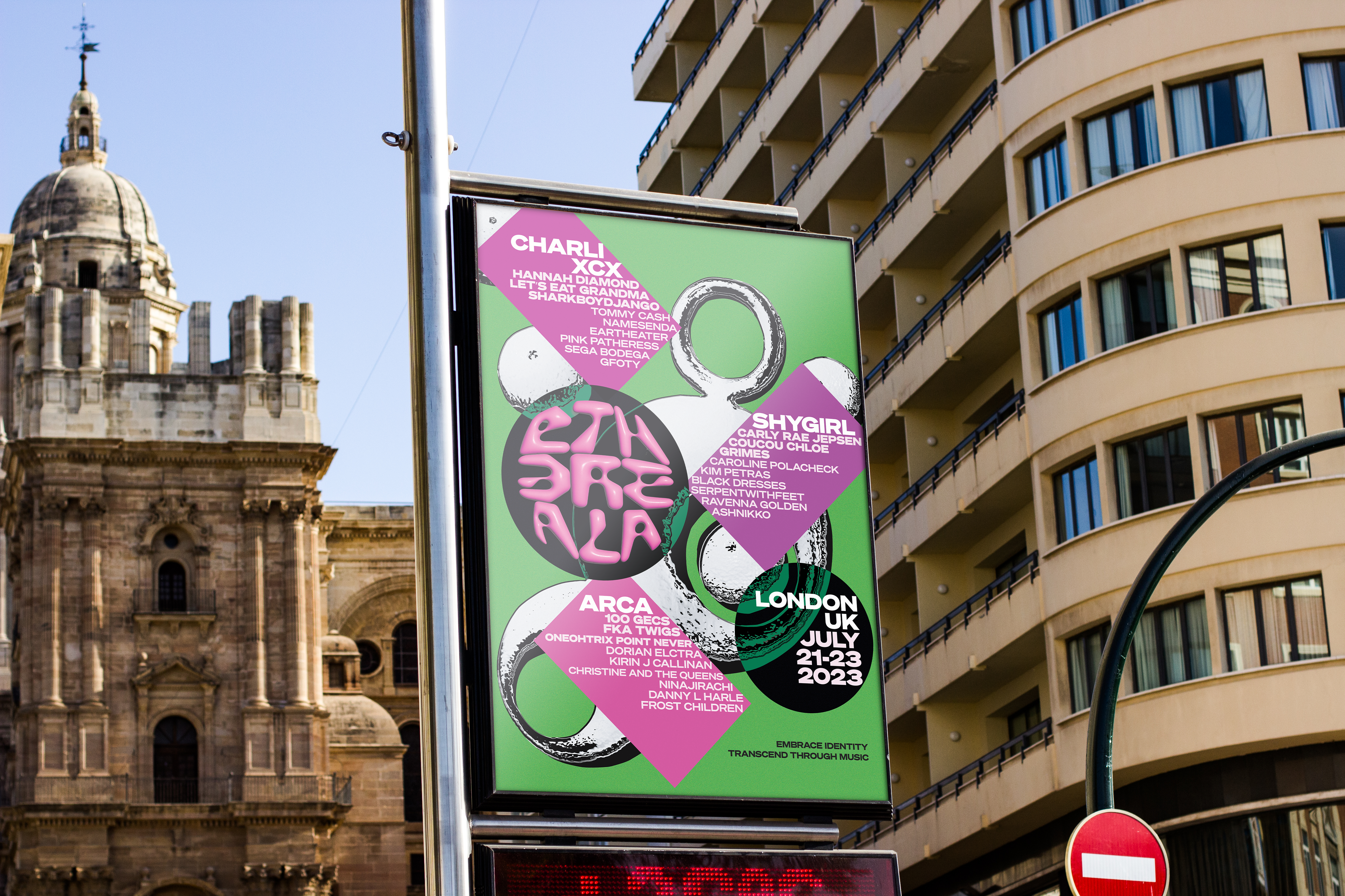 Poster in London